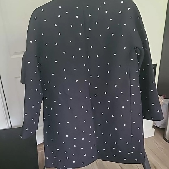Kate Spade Dorothy Rhinestone Coat Size 0 - Picture 4 of 7
